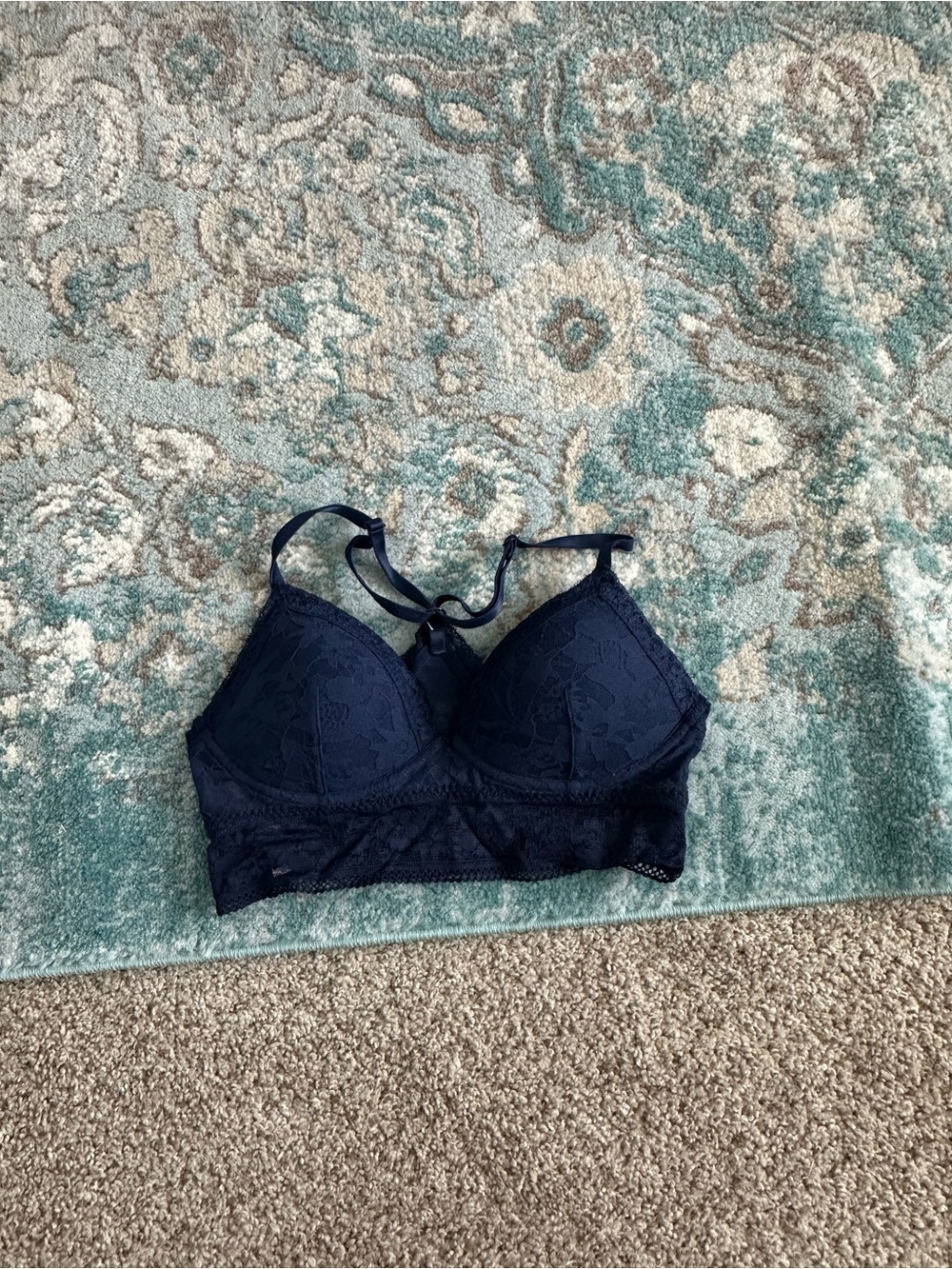 Victoria's Secret Navy Lace Bralette